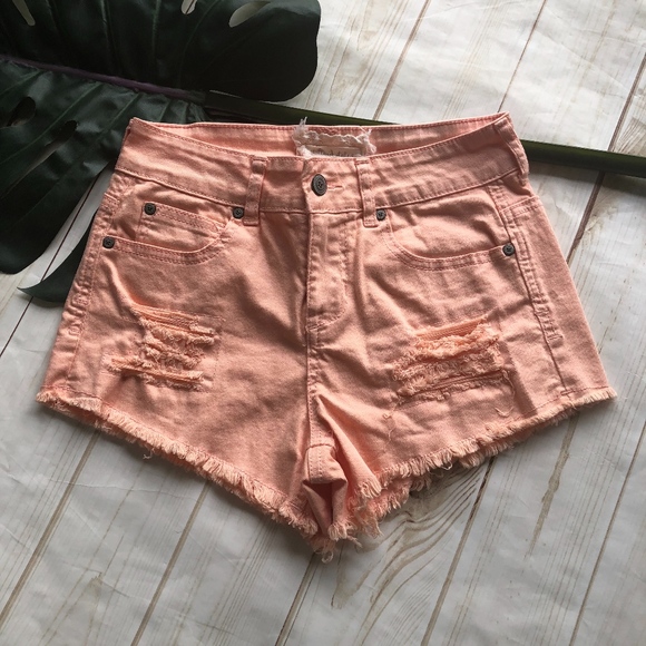 Altar'd State Pants - Altar'd State Distressed Destroyed Shorts